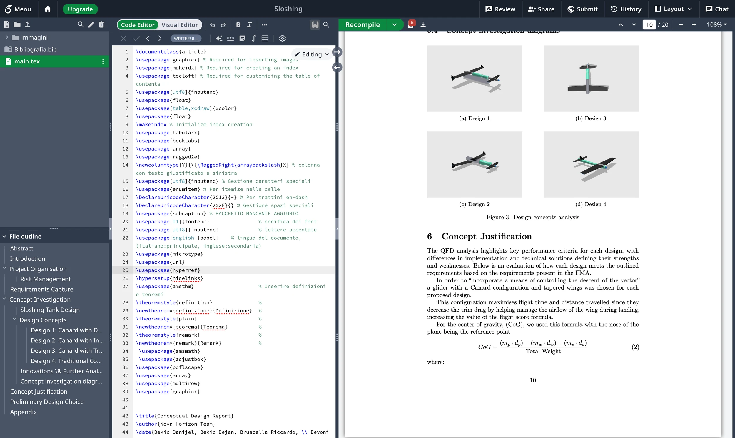 Overleaf preview